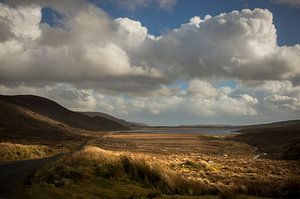 Lough Easky im Winter in Irland