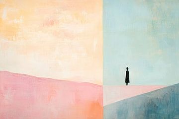 Pastel Horizon van De Mooiste Kunst