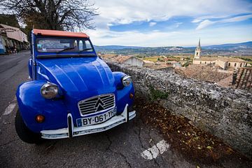 2CV in Provence in France by Rosanne Langenberg