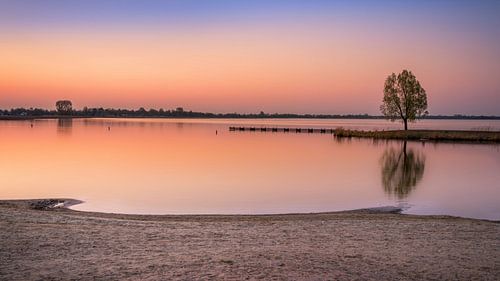 Serene stilte aan het Zuidlaardermeer