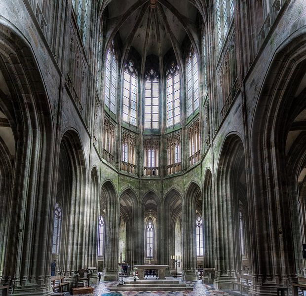 Abbaye Mont Saint-Michel  par Mario Calma