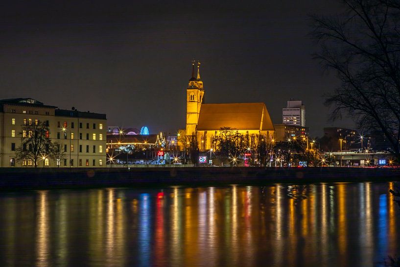 Magdeburg Panorama - Christmas 2023 by t.ART