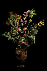 Herfstboeket in een pot van Atelier Liesjes