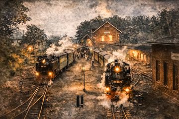 Smalspoor magie Abstract KUNST