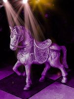 Vintage houten paard