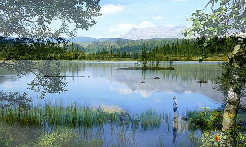 Time stood still for a moment by Anita Snik-Broeken