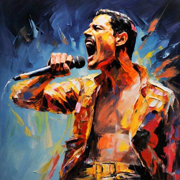 Freddie Mercury sur ARTemberaubend