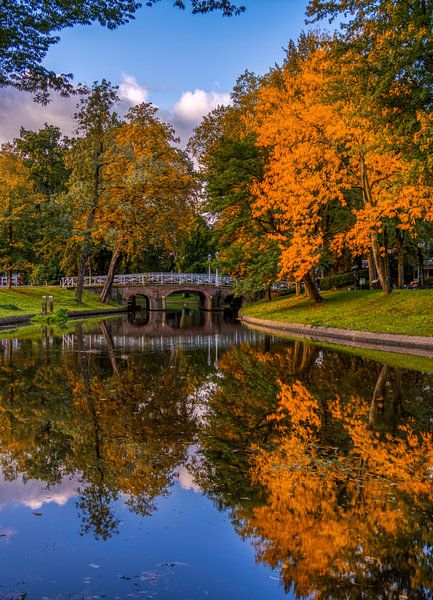 Maliesingel in de herfst van Verliefd op Utrecht