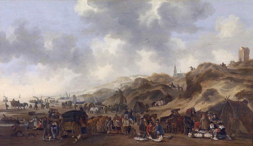 Scheveningen, Hendrick de Meijer, 1653 by Atelier Liesjes
