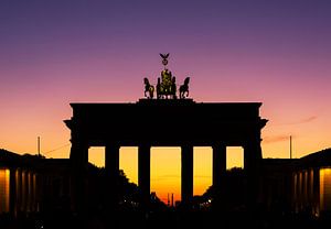 Brandenburger Tor Sonnuntergang