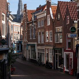 The old town of Haarlem by Manuuu