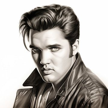 Elvis Presley von Schwarzer Kaffee