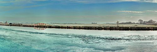 Kager Ader Polder Nederland Panorama in de Winter