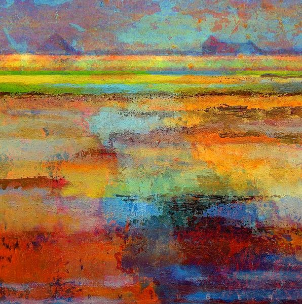 Abstrakt NH Waterland von Ger Veuger