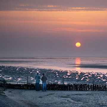 Sunset Romance van Manuel Oost