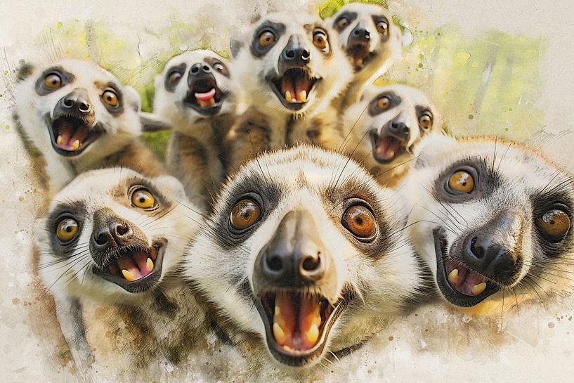 Lémurien à queue annulaire par Bert Quaedvlieg