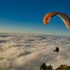 Paraglider am Revard in Frankreich von Tanja Voigt