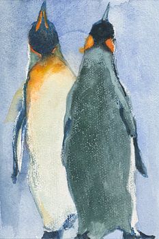 Emperor penguins