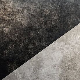 Contrast Abstract | Donker en Licht Abstract van Modern Collection