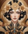 The Golden Empress by Wall Art Creations by Peter thumbnail