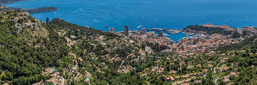 Idyllisches Monaco | Panorama von Melanie Viola