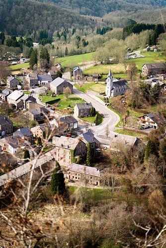 Blick über Vresse-sur-Semois