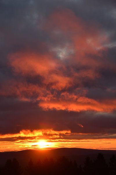 At the dawn of an autumn morning by Claude Laprise
