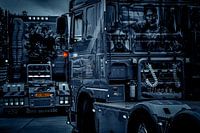 Twee unieke trucks in zwart en wit...