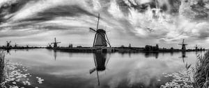 Panorama de Kinderdijk sur Joram Janssen