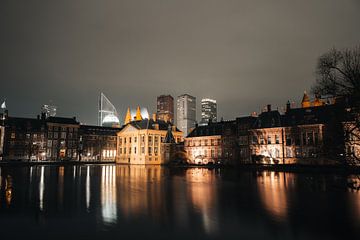 Skyline von Den Haag von Ronald Looijestijn