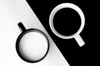 Drieluik ontbijtje: koffie en melk (1 van 3)
