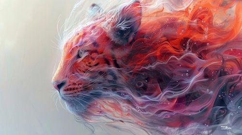 alcohol inkt - tijger