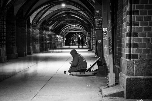 Eenzame man in Berlijn