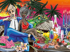 Colorful Dining 01 by ATLJ Vormgeving