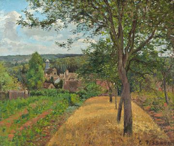 Orchards at Louveciennes, Camille Pissarro