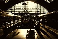Köln Bahnhof (monochrom) von Die Farbenfluesterin Miniaturansicht