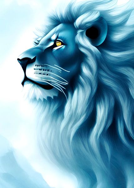 Lion shaped cloud 2 by Sahruddin Said