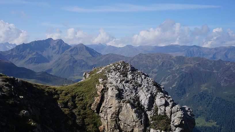 Berggipfel in der Axamer Lizum, Axams (Tirol, Österreich) von Kelly Alblas