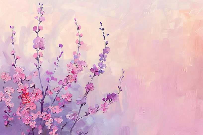 Cerisier en fleurs japonais par Poster Art Shop