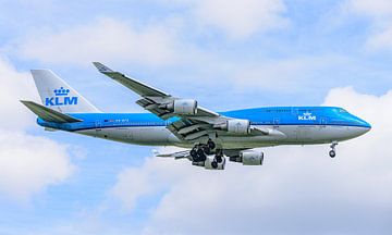 KLM Boeing 747-400 City of Melbourne. van Jaap van den Berg