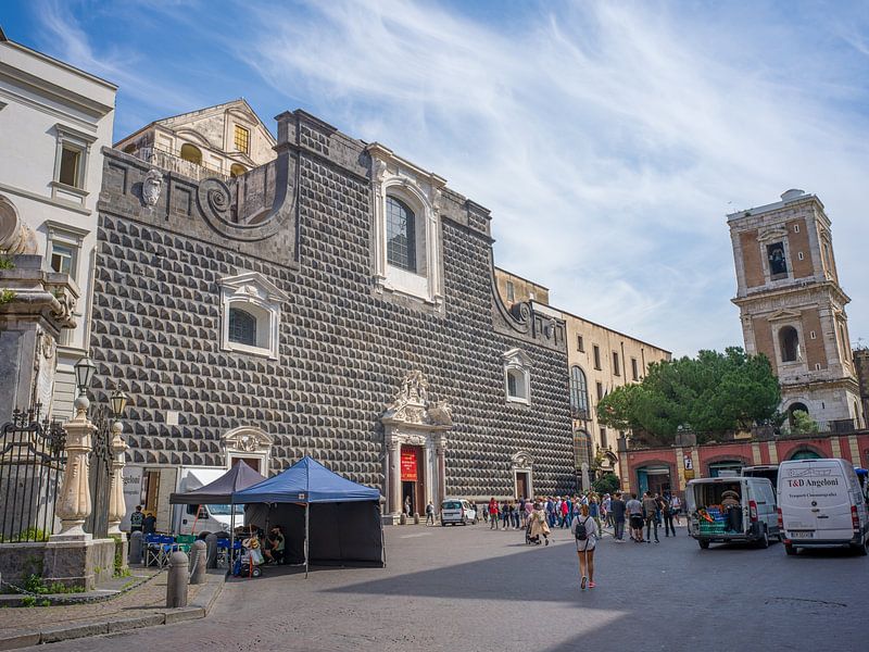 Naples - Piazza del Gesù Nuovo by t.ART