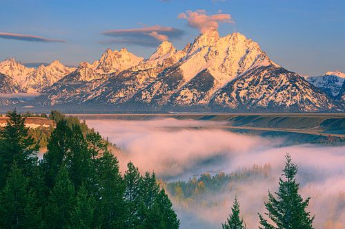 De Snake River Overlook, Wyoming