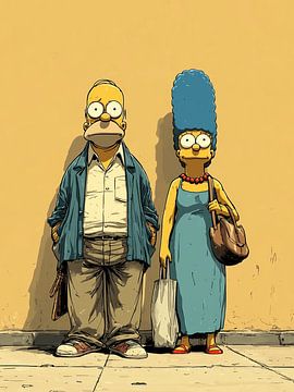 Stadtbummel - Klassisches Paar von Giandra Safaraz