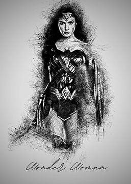 Wonder Woman van Sketch Art