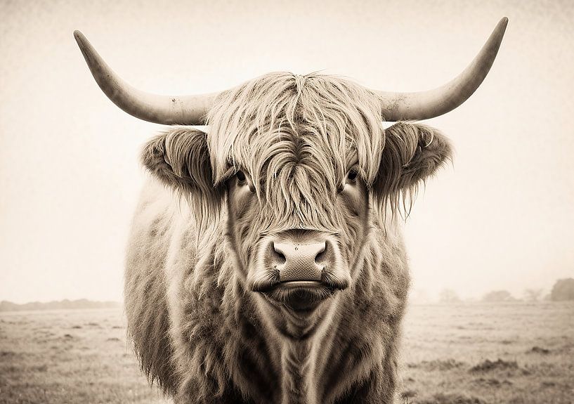 Highland Cow  von Niklas Maximilian