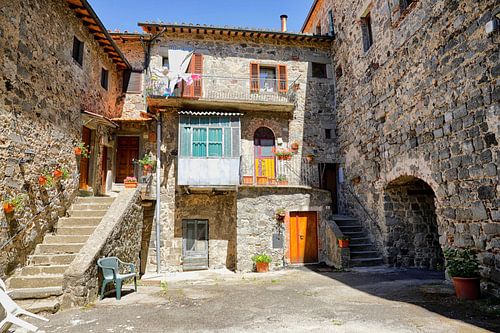 Binnenplaats Abbadia San Salvatore