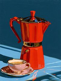 Rosso Caffè sur Franka Poulain