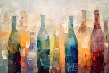 Flaschen abstraktFlaschen abstrakt von Imagine