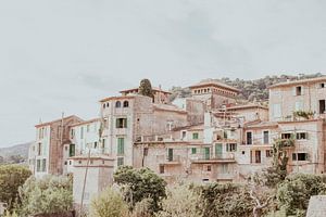 De skyline van Valdemossa, Mallorca