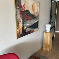 Klantfoto: Vista Japandi van Jacky, als ArtFrame